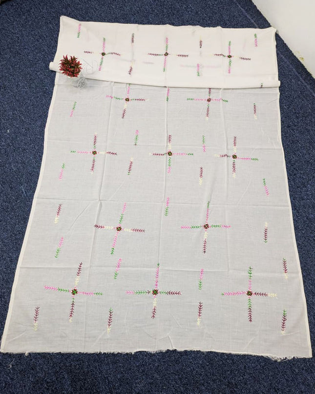 Fancy Lawn with Multicolor Pakka Tanka Work Dupatta