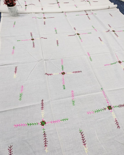 Fancy Lawn with Multicolor Pakka Tanka Work Dupatta