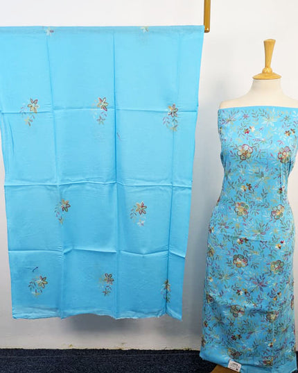 Lawn with Handmade Full Jaal Kacha Tanka Work 3Pc Unstitched