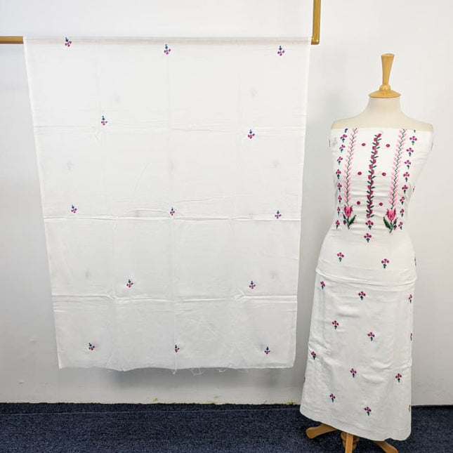 Lawn with Gala Style Pakka Tanka + Mirror Work 3Pc Unstitched