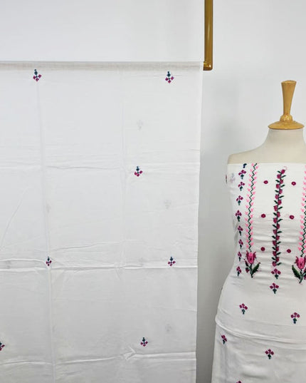 Lawn with Gala Style Pakka Tanka + Mirror Work 3Pc Unstitched