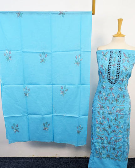 Fancy Lawn with Full Jaal Kacha Tanka + Mirror Work 3Pc Unstitched
