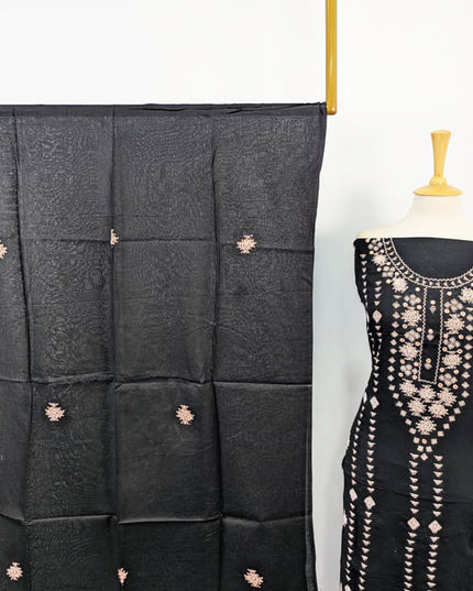 Lawn with Handmade Banarasi + Mirror Work 3Pc Unstitched