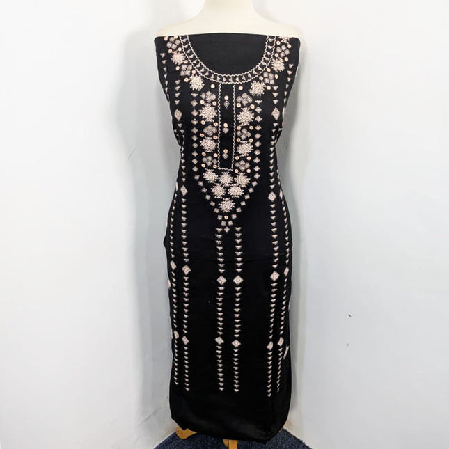 Lawn with Handmade Banarasi + Mirror Work 3Pc Unstitched