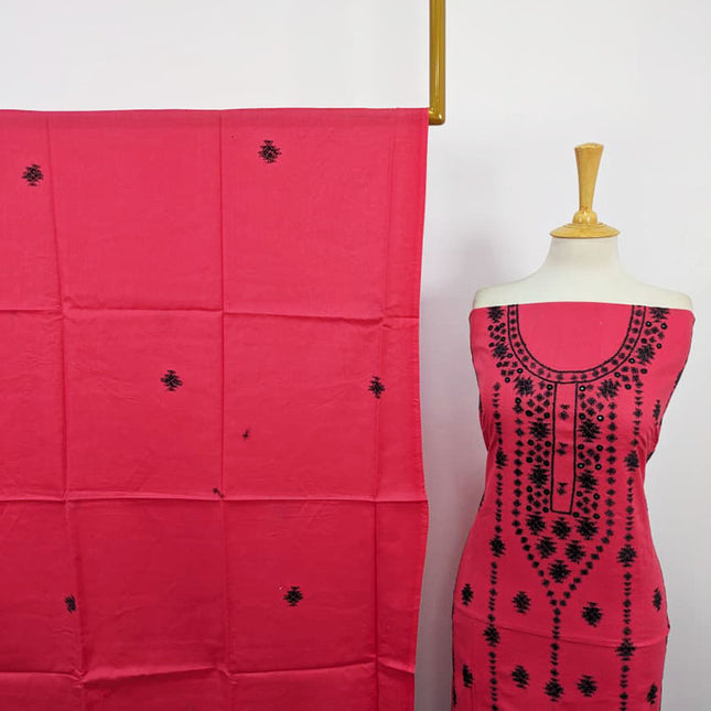 Fancy Handmade Banarasi + Mirror Work Lawn 3Pc Unstitched