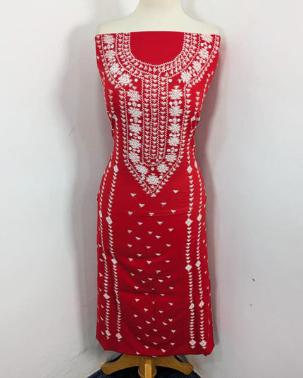 Handmade Banarasi + Mirror Work Shirt Dupatta Lawn 3Pc Unstitched