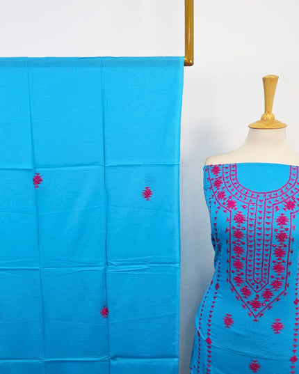 Lawn with Handmade Banarasi + Mirror Work 3Pc Unstitched