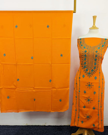 Handmade Banarasi + Mirror Work Shirt Dupatta Lawn 3Pc Unstitched