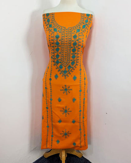 Handmade Banarasi + Mirror Work Shirt Dupatta Lawn 3Pc Unstitched