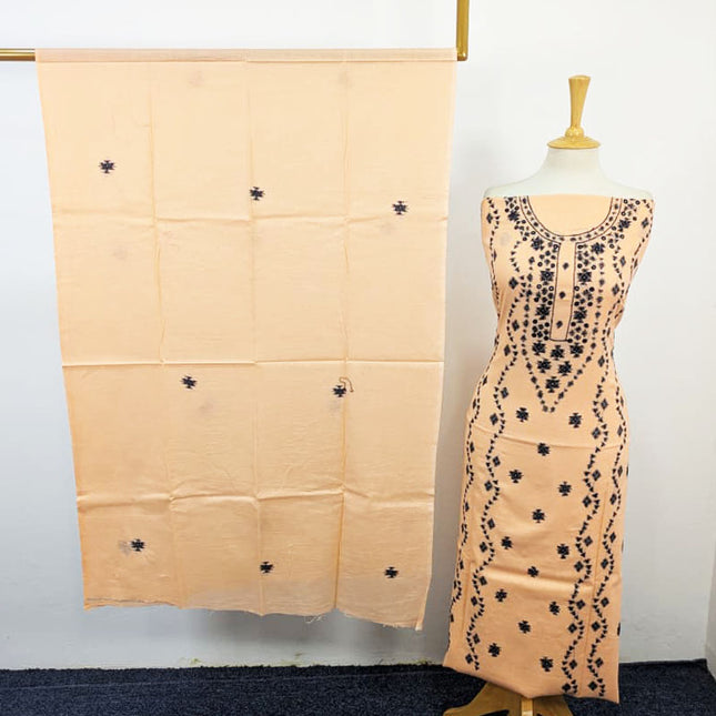 Fancy Handmade Banarasi + Mirror Work Lawn 3Pc Unstitched