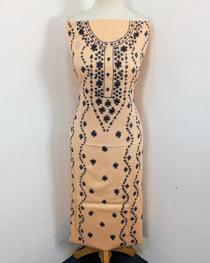 Fancy Handmade Banarasi + Mirror Work Lawn 3Pc Unstitched