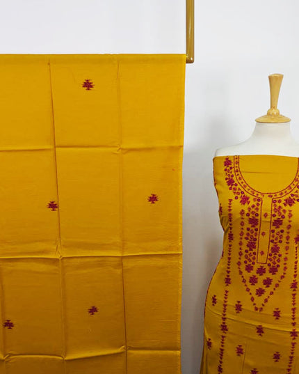Fancy Handmade Banarasi + Mirror Work Lawn 3Pc Unstitched