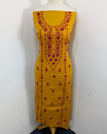 Fancy Handmade Banarasi + Mirror Work Lawn 3Pc Unstitched