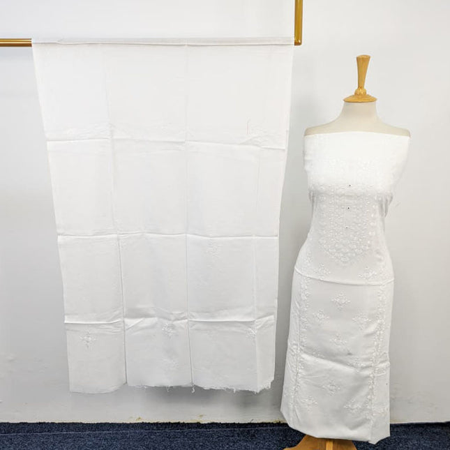 Fancy Handmade Pakka Tanka + Mirror Work Lawn 3Pc Unstitched