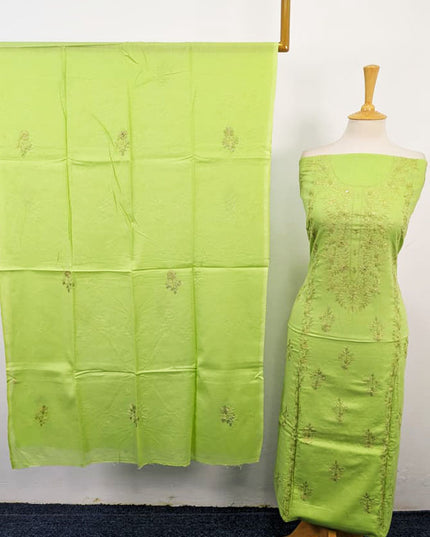 Fancy Handmade Pakka Tanka + Mirror Work Lawn 3Pc Unstitched