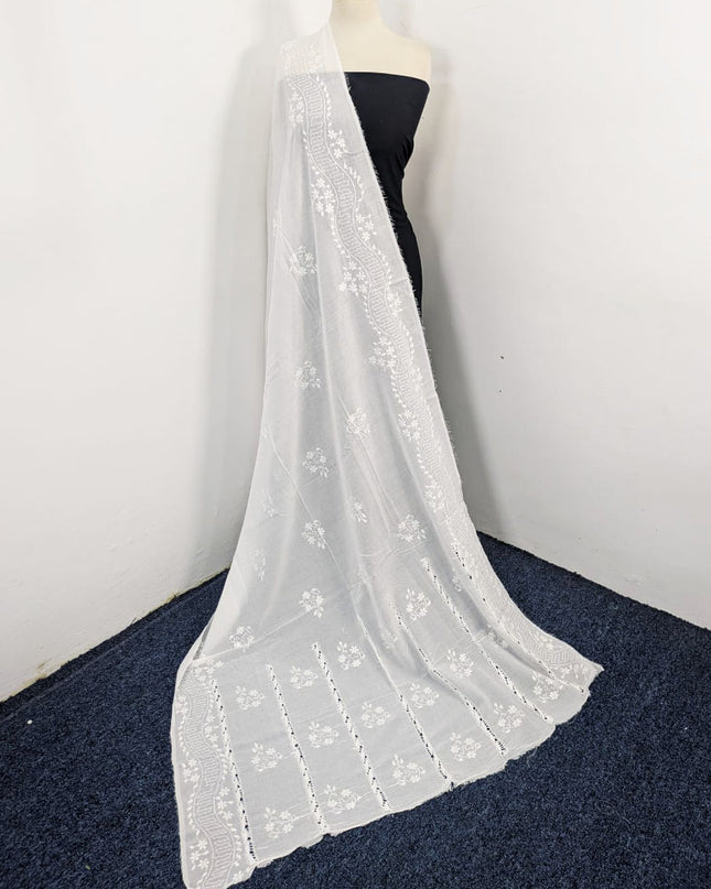 Fancy Dyeable Lawn with Pakka Tanka + Tarkashi Jaal Work Dupatta