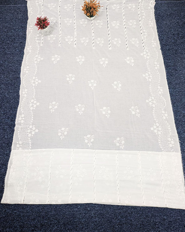 Fancy Dyeable Lawn with Pakka Tanka + Tarkashi Jaal Work Dupatta