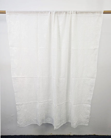 Dyeable Lawn with Shadow, Chikankari + Tarkashi Jaal Work Dupatta