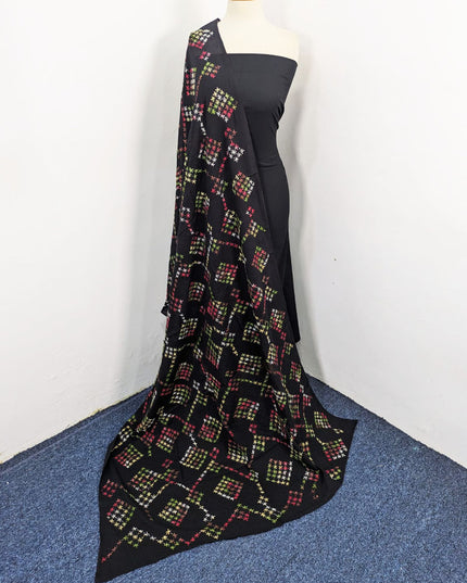 Lawn with Handmade Multicolor Pakka Tanka Work Dupatta