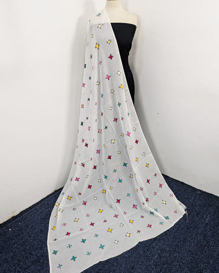 Fancy Lawn with Handmade Kacha Tanka Work Dupatta