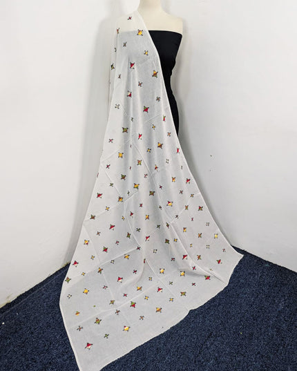 Fancy Lawn with Handmade Kacha Tanka Work Dupatta