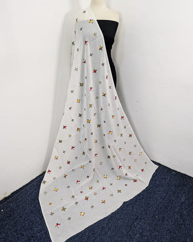 Fancy Lawn with Handmade Kacha Tanka Work Dupatta