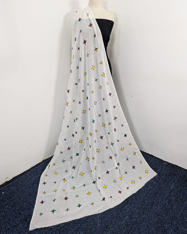 Fancy Lawn with Handmade Kacha Tanka Work Dupatta