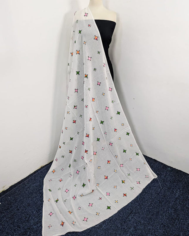 Fancy Lawn with Handmade Kacha Tanka Work Dupatta