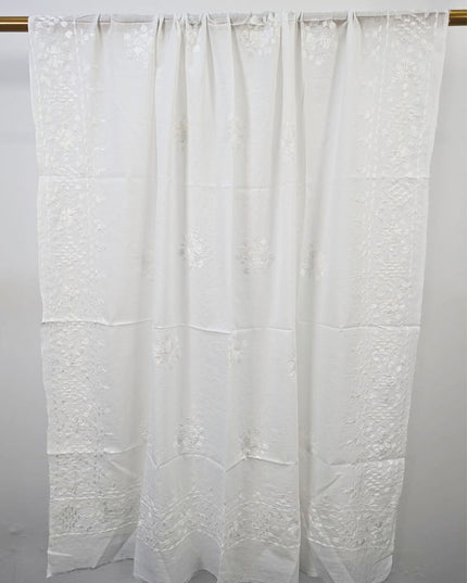 Dyeable Lawn with Handmade Pakka Tanka Work Dupatta