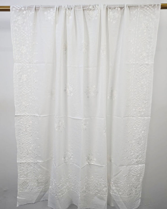 Dyeable Lawn with Handmade Pakka Tanka Work Dupatta