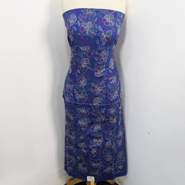 Handmade Full Jaal Kacha Tanka Work Lawn with Chiffon Dupatta 3Pc Unstitched
