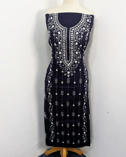 Lawn with Handmade Aplic Work Shirt & Chiffon Dupatta 3Pc Unstitched