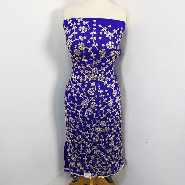 Fancy Chiffon with Full Jaal Gotta Work Shirt Dupatta 2Pc Unstitched