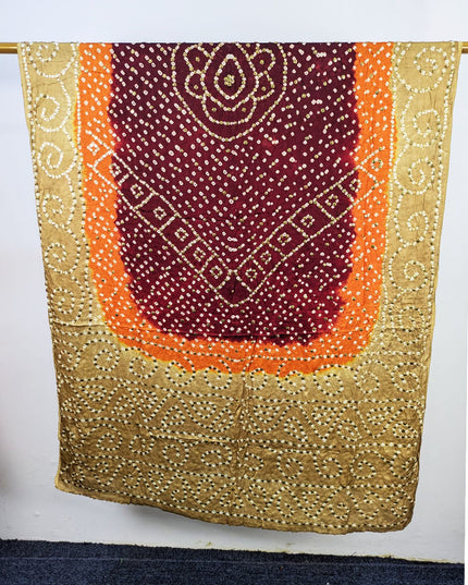 Premium Shamooz Silk with Handmade Mukesh Work Dupatta