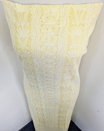 Fancy Pure Indian Lawn with Full Jaal Chikankari Work Shirt Unstitched