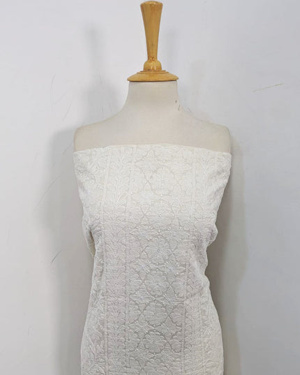 Pure Indian Lawn with Handmade Full Jaal Chikankari Work Shirt Unstitched