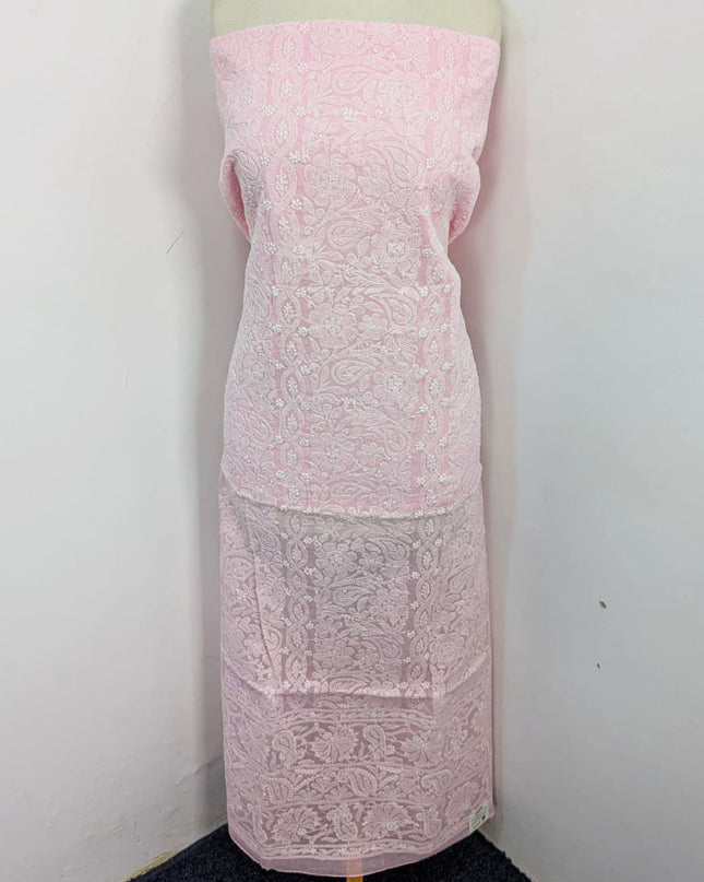 Pure Indian Lawn with Handmade Full Jaal Chikankari Work Shirt Unstitched