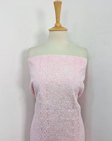 Pure Indian Lawn with Handmade Full Jaal Chikankari Work Shirt Unstitched
