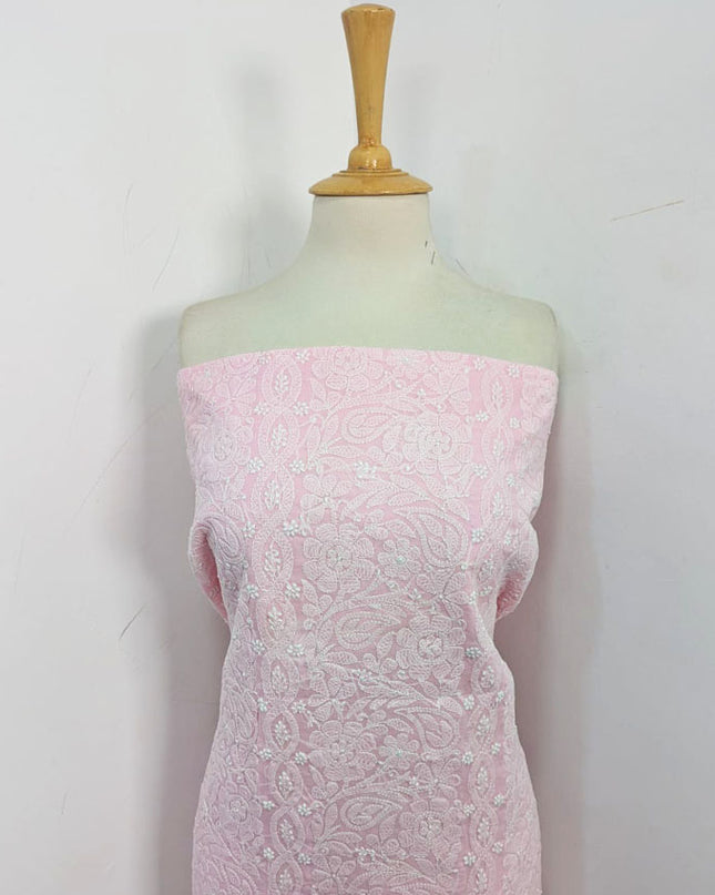 Pure Indian Lawn with Handmade Full Jaal Chikankari Work Shirt Unstitched