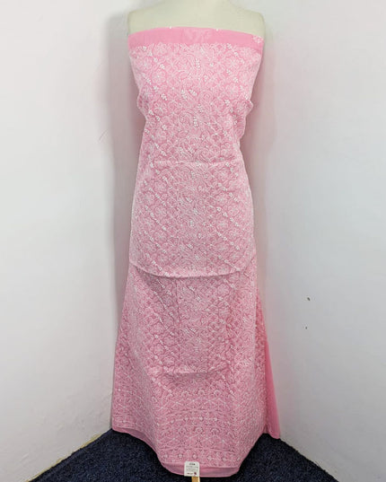 Fancy Pure Indian Lawn with Full Jaal Chikankari Work Shirt Unstitched