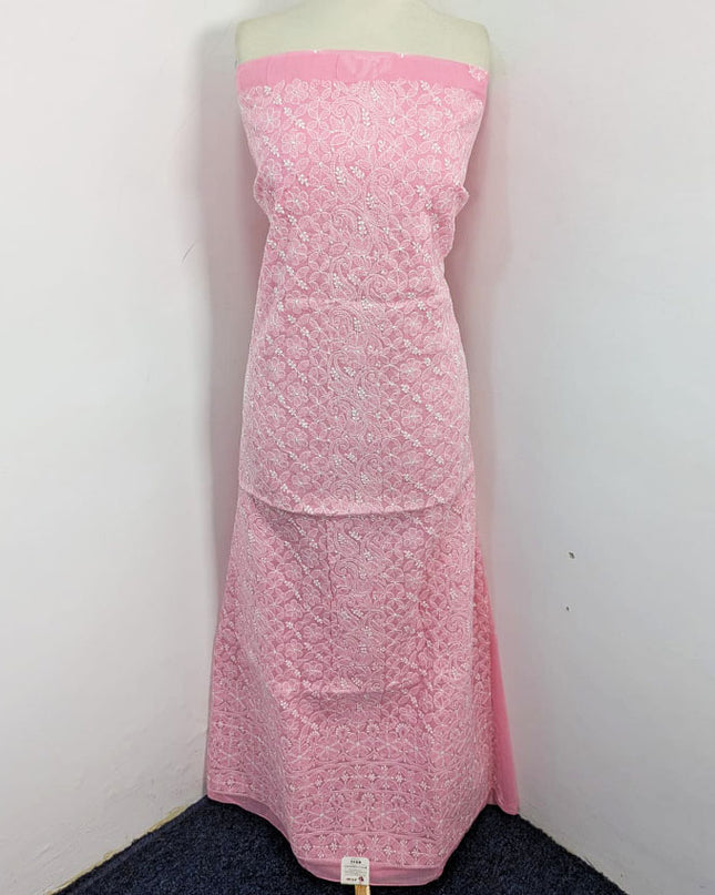 Fancy Pure Indian Lawn with Full Jaal Chikankari Work Shirt Unstitched