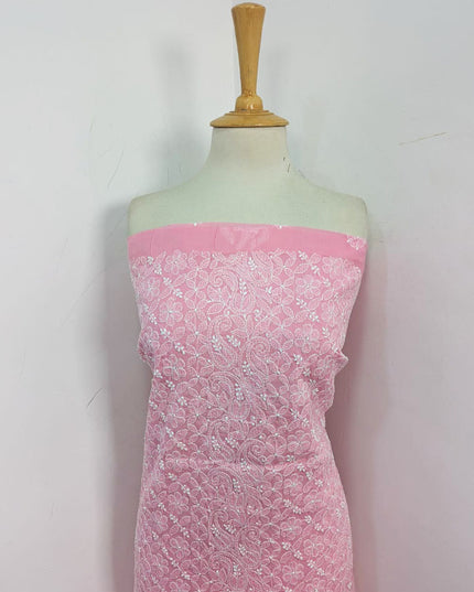 Fancy Pure Indian Lawn with Full Jaal Chikankari Work Shirt Unstitched