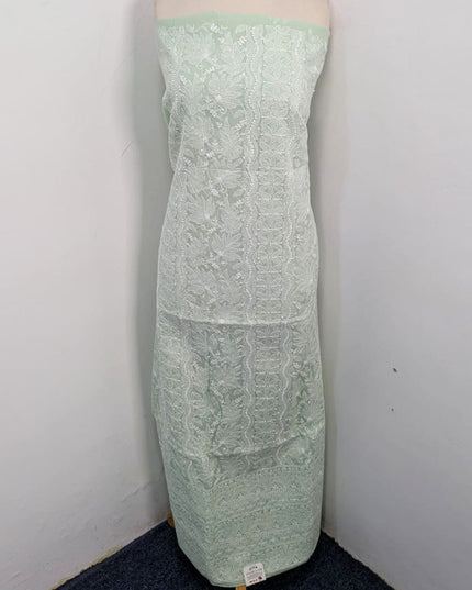 Pure Indian Lawn with Handmade Full Jaal Chikankari Work Shirt Unstitched