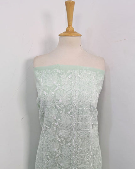Pure Indian Lawn with Handmade Full Jaal Chikankari Work Shirt Unstitched