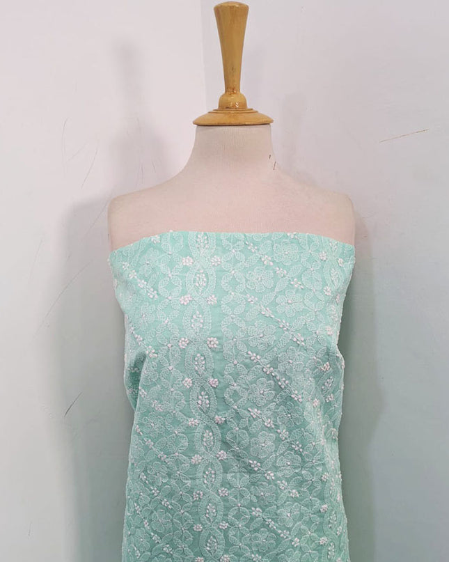Fancy Pure Indian Lawn with Full Jaal Chikankari Work Shirt Unstitched