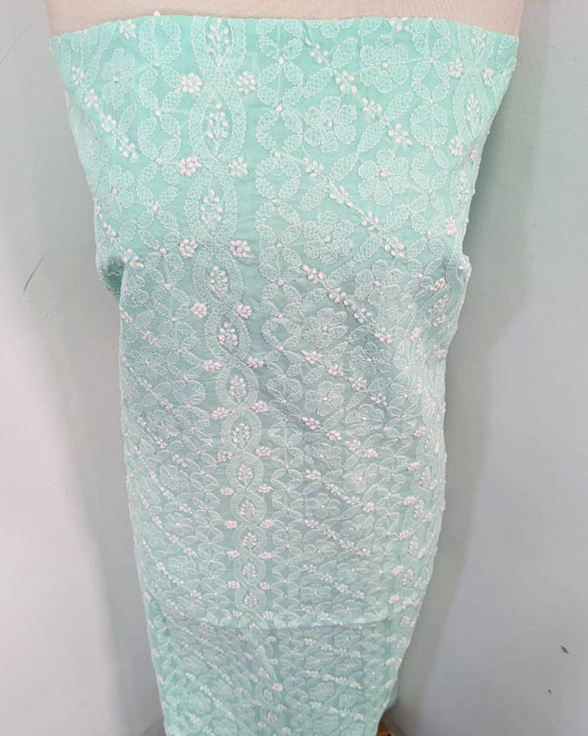 Fancy Pure Indian Lawn with Full Jaal Chikankari Work Shirt Unstitched