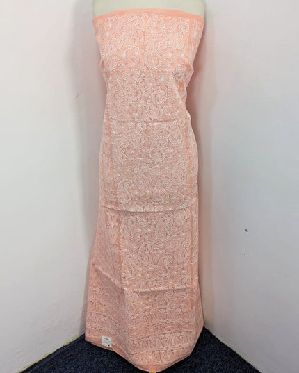 Pure Indian Lawn with Handmade Full Jaal Chikankari Work Shirt Unstitched