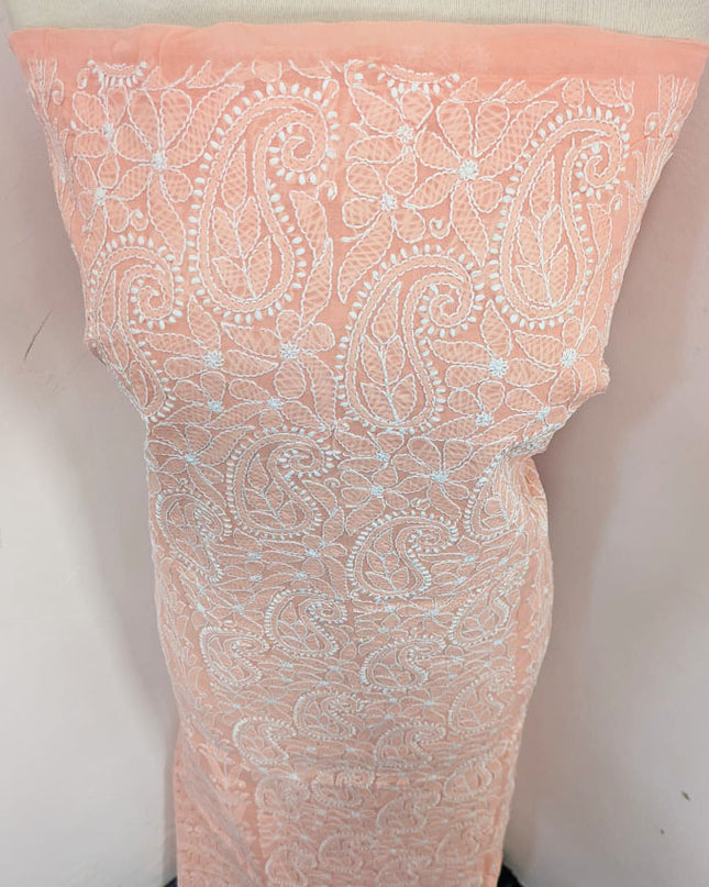 Pure Indian Lawn with Handmade Full Jaal Chikankari Work Shirt Unstitched