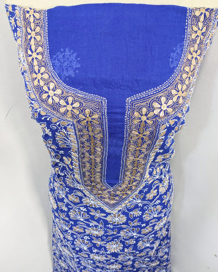 Fancy Pure Indian Lawn with Handmade Pressing Gotta Work Shirt Unstitched