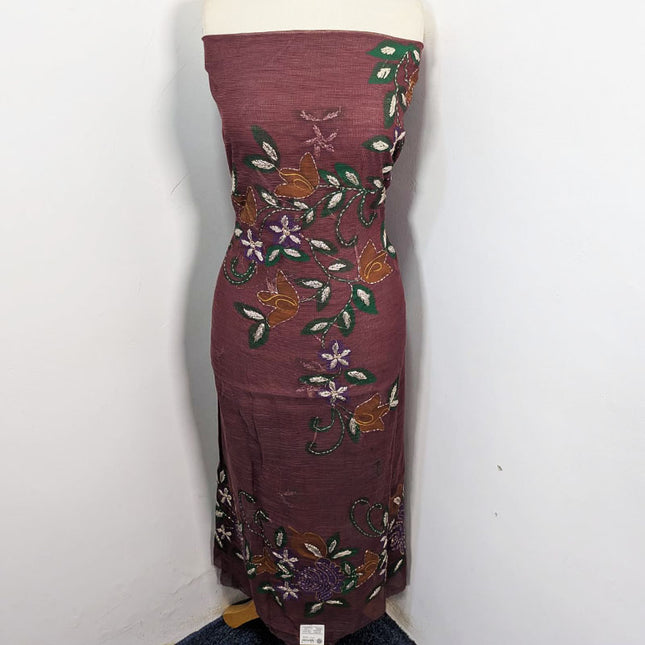 Net with Handmade Paint & Gotta Work Shirt Dupatta 2Pc Unstitched